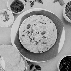 Vegetable Biryani And Rice