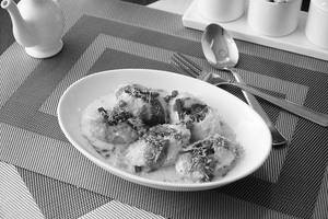Dahi Poori (5pcs)
