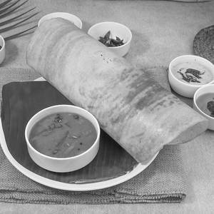 Podi Ghee Roast Masala Dosa