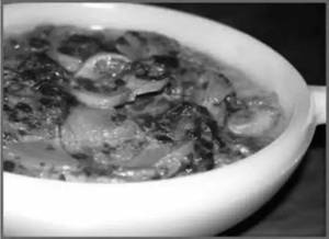 Palak Mushroom