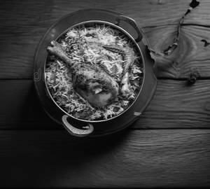 Hyderabadi chicken biryani