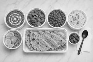 Normal Dal Makhani Thali