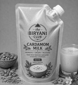 Cardamom Milk [600 ml, Serves 6]