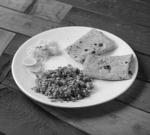 Egg burji 4 chapathis