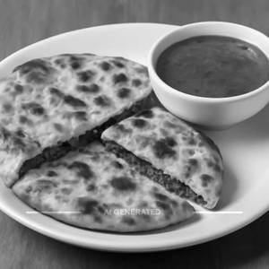 Keema Naan With Gravy