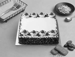 Black Forest Square Cake