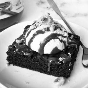 Nutella Brownie Ice Cream