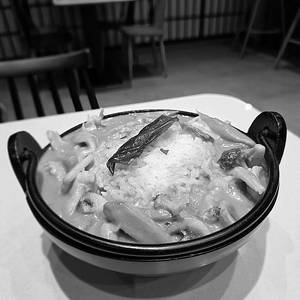 Chicken Thai Green Curry With Sticky Rice