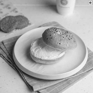 Cream Cheese Bagel.