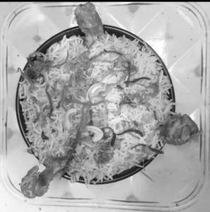 Chicken Dum Biryani (3 Leg Pieces)
