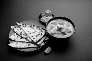 Butter Paneer Masala With Butter Naan