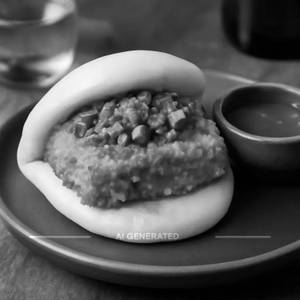 Crispy Cottage Cheese Bao