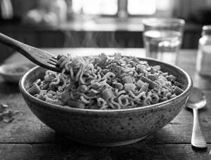 Sauteéd Vegetable Maggi