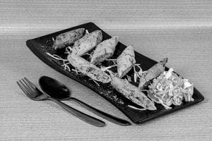 Makhamali Seekh Kabab