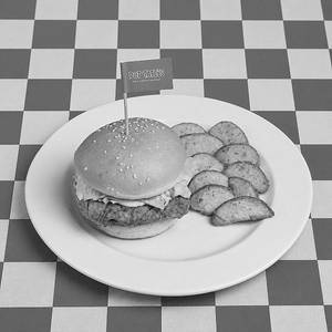 Pop Tate's Chicken Burger