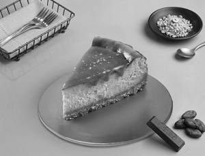 London Caramel Baked Slice Cheesecake (~100gm)