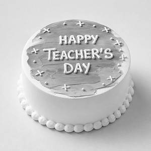 Asthetic Happy Teacher's Day Cake