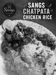 Chatpata Chicken With Rice