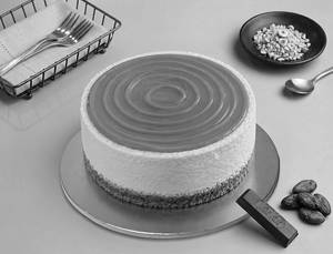 London Caramel Choco  Round Cake