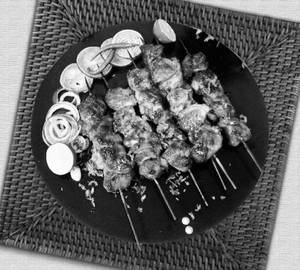 Chicken tikka kebab