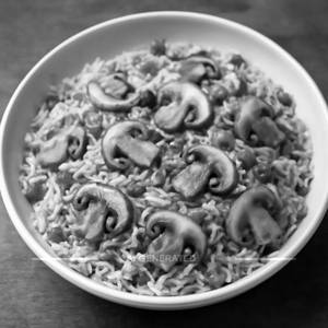 Mushroom Fried Rice