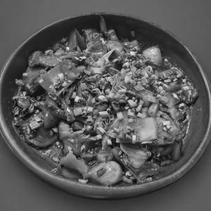 Mushroom And Bok Choy In Ginger Soy