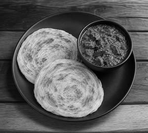 Parotta With Beef Curry
