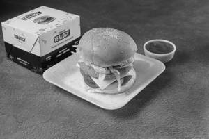 Double Decker Aloo Tikki Burger