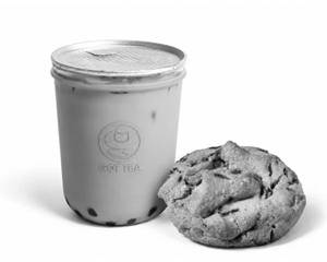 Vietnamese Cold Coffee + Sea Salt Chocolate Chip Cookie
