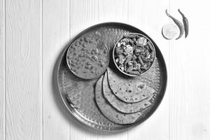 Make Your Own Mini Thali (veg)