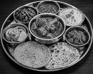 Chicken Fry Thali