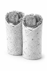 Double paneer wrap