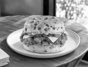 Tandoori Chicken Focaccia Burger