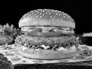 Crunchy Chicken Burger