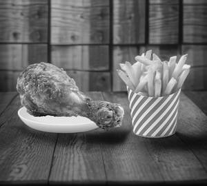 Fried Chicken + Fries