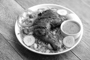 Chicken grilled mandi