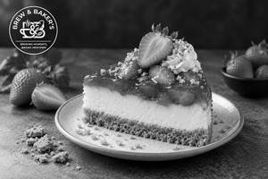 Strawberry Cheesecake (eggless)