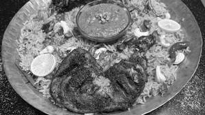 Chicken tandoori mandi