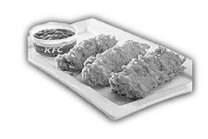 Crispy chicken boneless strips [3 pieces]
