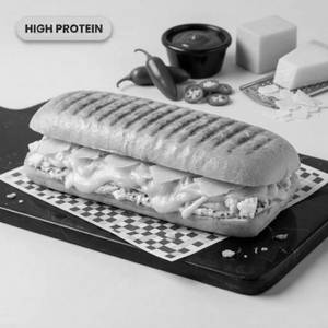 Four Cheese Panini Grilled Sandwich