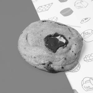 Eggless Dark Chocolate Cookie