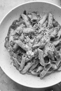 Veg Arrabiata Pasta (red Sauce)