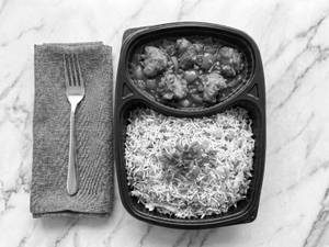 Chilli Chicken + Veg Fried Rice Bowl