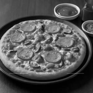Chicken Salami Pizza