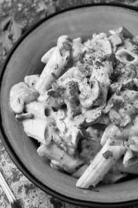 Veg Truffle Oil Alfredo