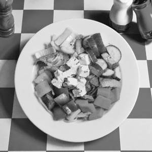 Cottage Cheese & Roasted Veg Salad