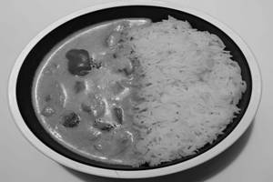 Veg Thai Red Curry With Steamed Rice