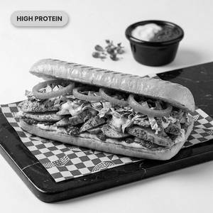 Shawarma Chicken Panini Grilled Sandwich