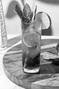 Blue Cura?ao Mojito