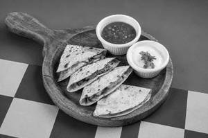 Onion Mushroom Quesadilla
